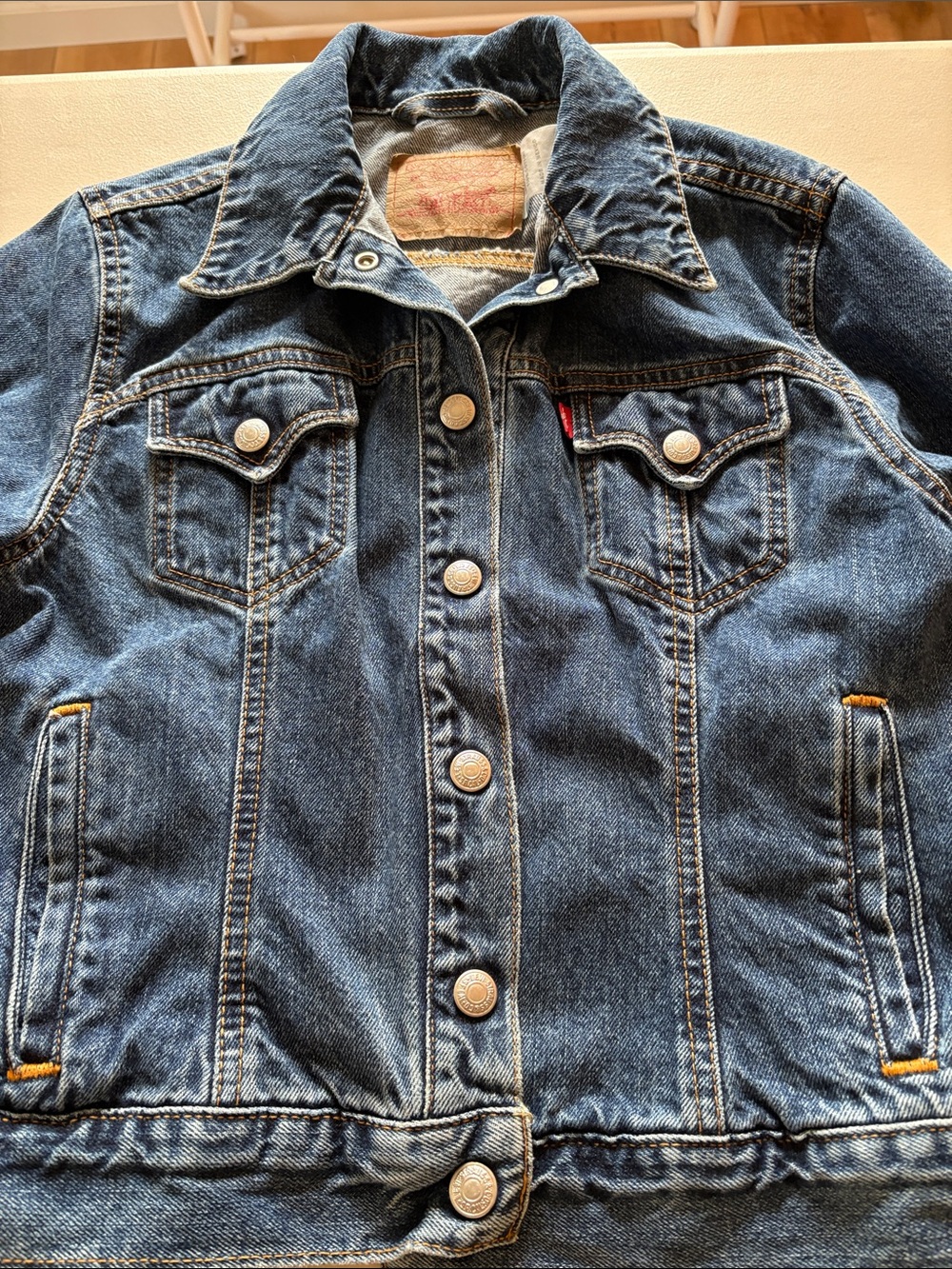 Levi's Blue Denim Trucker Jacket